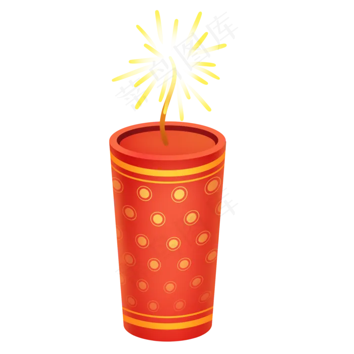 新春炮竹,免抠元素(2000X2000(DPI:300))psd模版下载