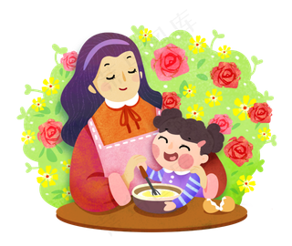 母亲节烘焙装饰母爱