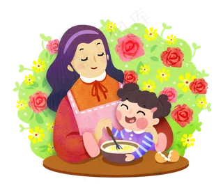 母亲节烘焙装饰母爱