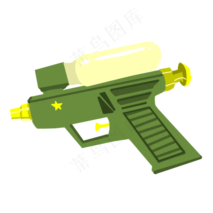 儿童玩耍玩具水枪(2000X2000(DPI:300))psd模版下载