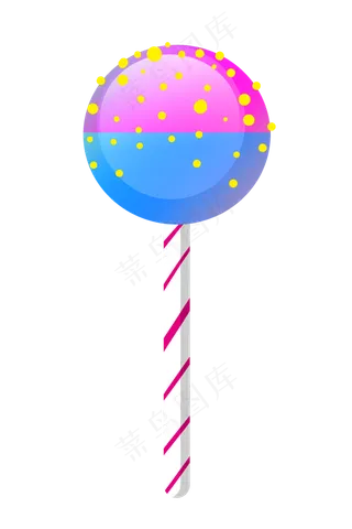 六一圆形棒棒糖
