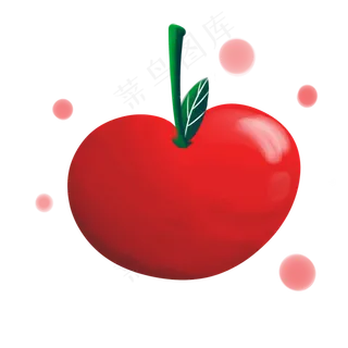 一只美味的水果大樱桃