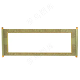 中国风卷轴,免抠元素