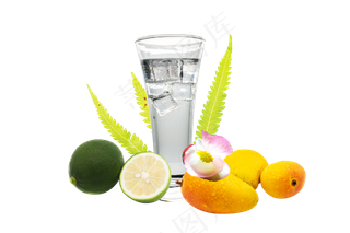 创意图形水果组合