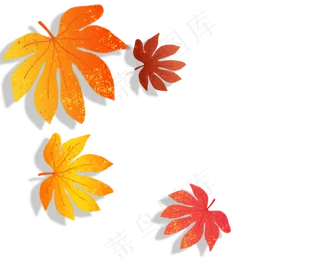 秋天的枫叶,免抠元素