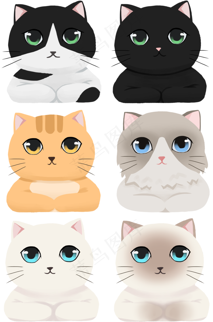 卡通猫咪合集