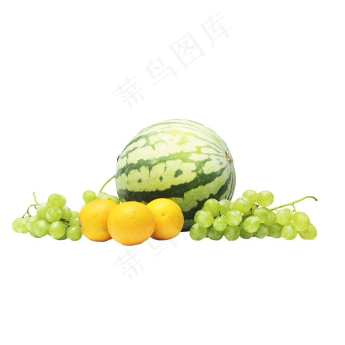 水果西瓜提子葡萄橙子