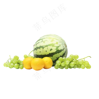 水果西瓜提子葡萄橙子