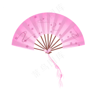 日式和风扇子,免抠元素