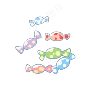 回忆里的七彩糖果