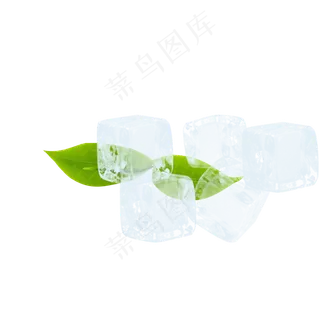 冰不规则图形冰块元素,免抠元素