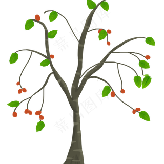 植树节树木果实PNG
