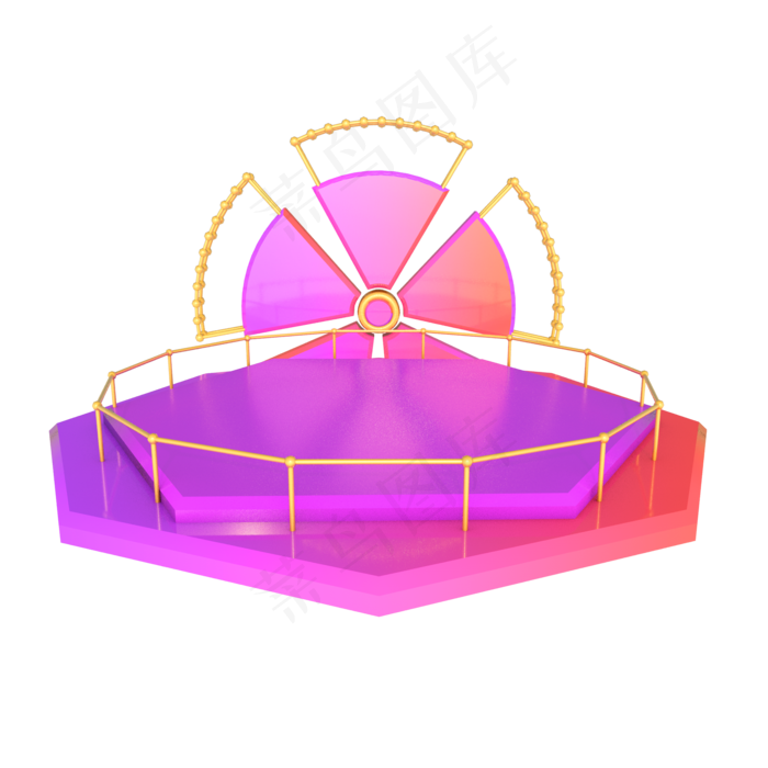 活动促销618大促电商舞台(2000X2000)