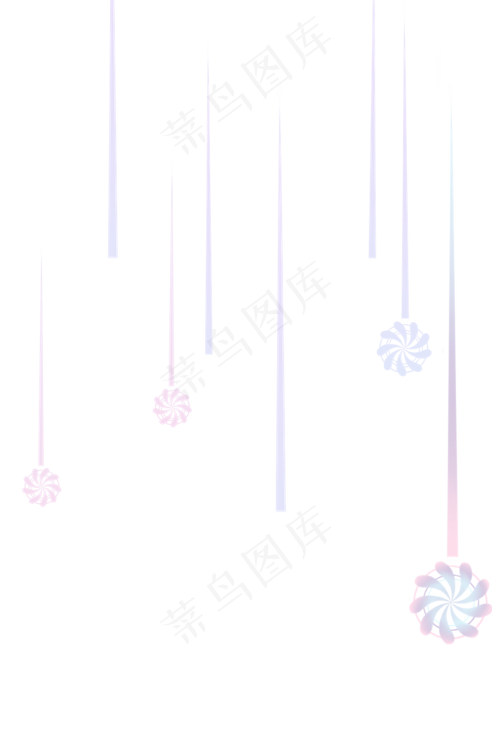小清新流星花雨(1000X1500(DPI:299))psd模版下载