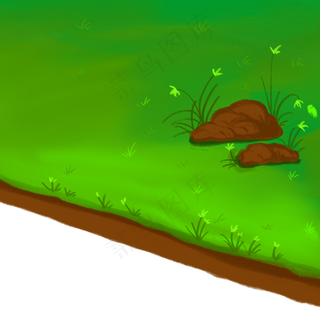 草地绿色植物小草