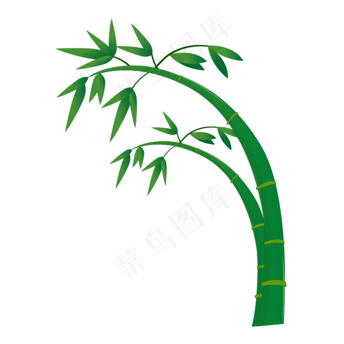 古风意境水墨竹子水彩手绘(4167*4167px 300 dpi )ai矢量模版下载