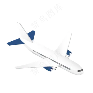 2.5D飞机免扣素材,免抠元素