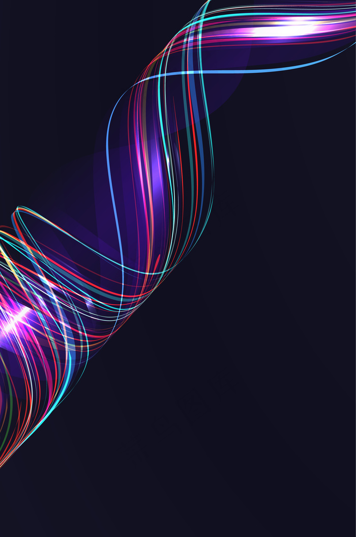 炫丽多彩科技光效高清背景