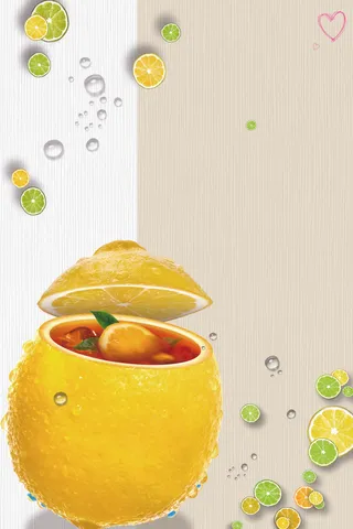 小清新新鲜蜜桔水果