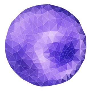 科技感地球低多边形渐变可商用素,免抠元素