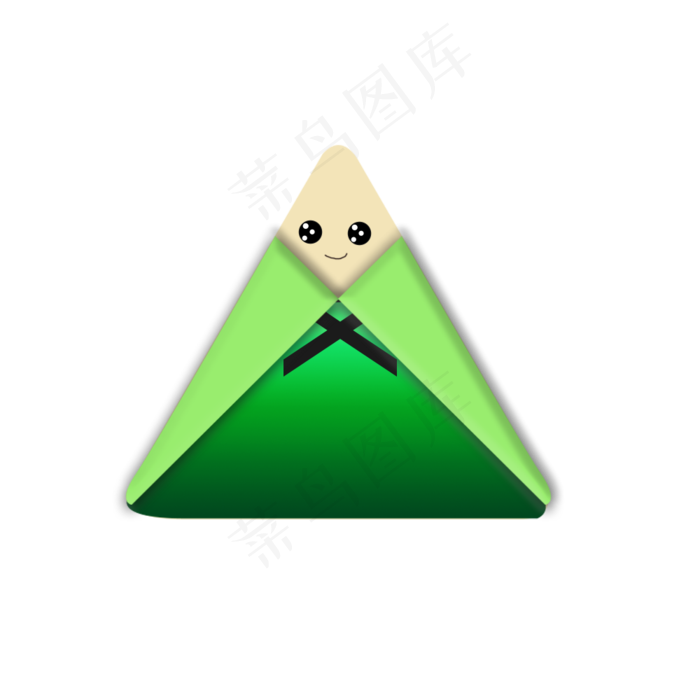 端午节粽子卡通插画png下载