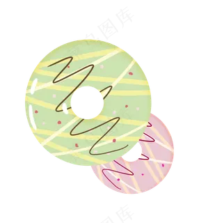 儿童节甜点甜甜圈 儿童节甜点甜甜圈