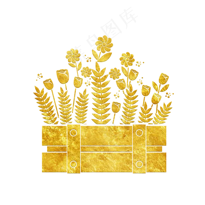 中国风传统烫金鲜花花纹装饰图之(3543X4724(DPI:150))psd模版下载