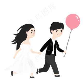 卡通情人节装饰素材