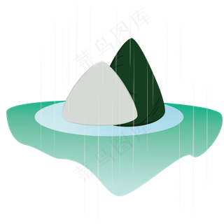 清明节绿水青山思乡