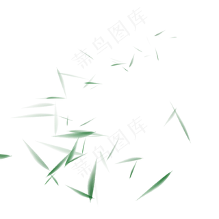 淘宝端午节漂浮叶子渐变