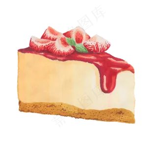 银色情人节生日草莓水果蛋糕