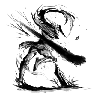 水墨武侠人物