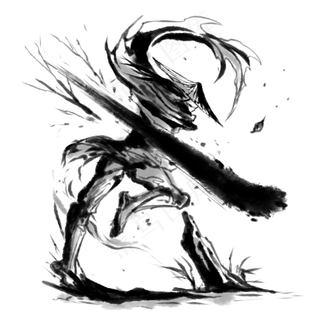 水墨武侠人物