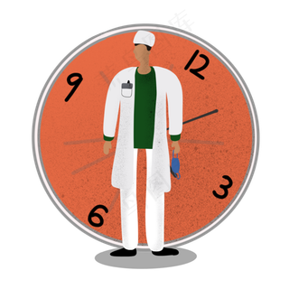 51劳动节职业医生时间流逝