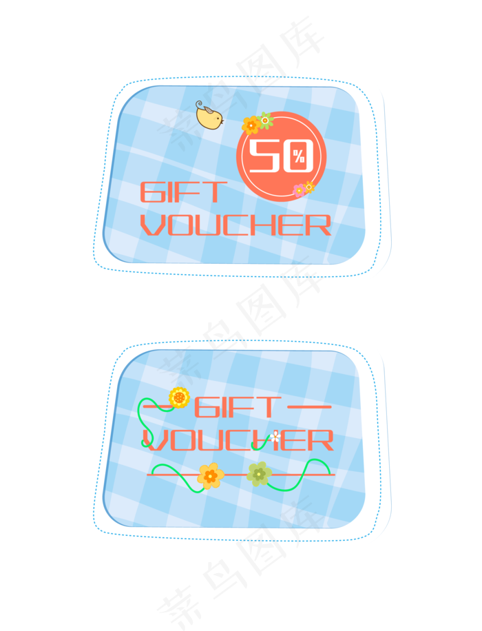 创意标签的优惠券