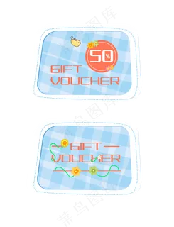 创意标签的优惠券