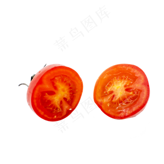 切开的圣女果小番茄水果蔬菜