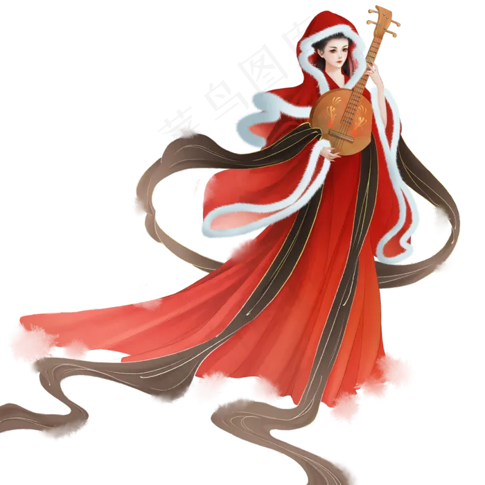 古代四美之昭君出塞唯美古风仙侠(2000X2000(DPI:300))psd模版下载