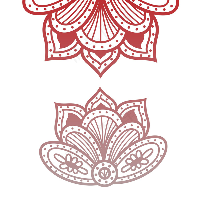 中国风古典花纹图案,免抠元素