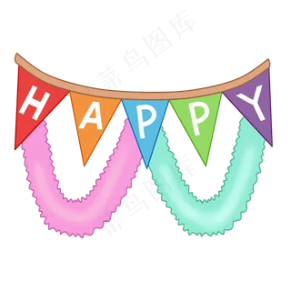 儿童节装饰礼花