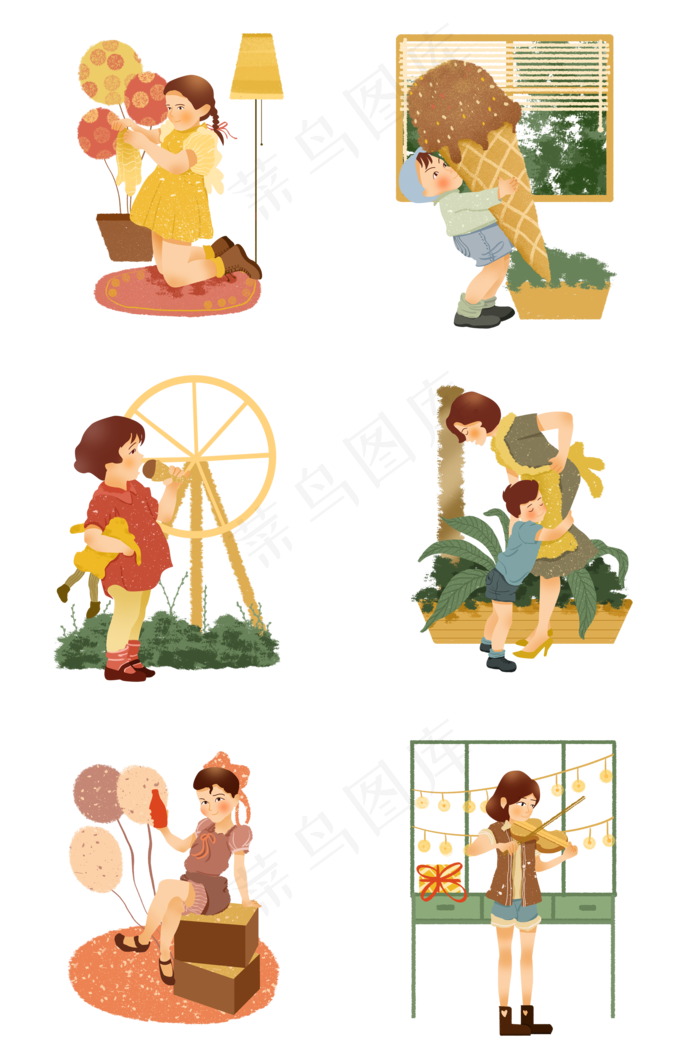 庆六一儿童节合集(2000X3020(DPI:300))psd模版下载