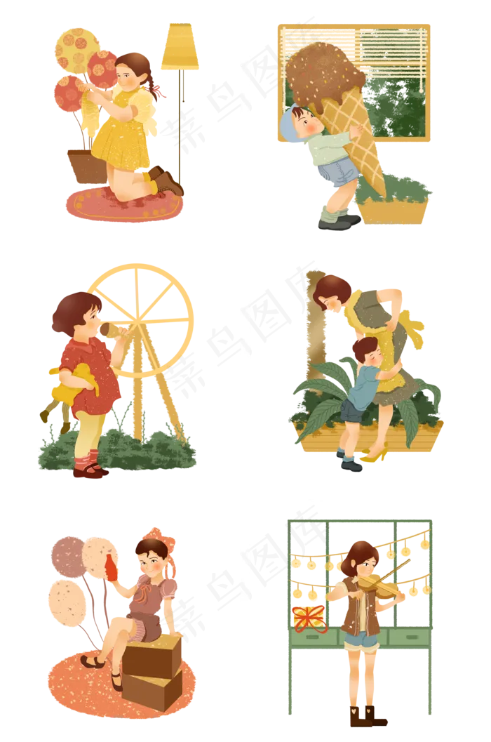 庆六一儿童节合集(2000X3020(DPI:300))psd模版下载