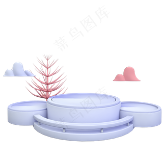 电商产品展示台618,免抠元素