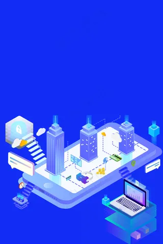 互联网科技区块链PSD分层