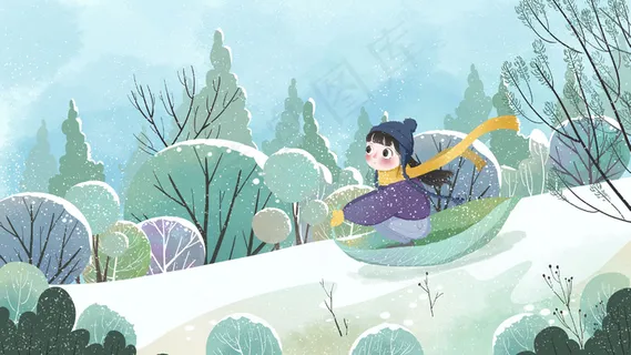 唯美冬季户外滑雪 唯美冬季户外滑雪