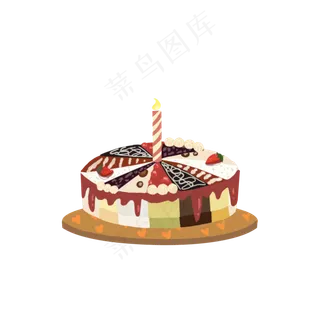 水果口味庆生蛋糕