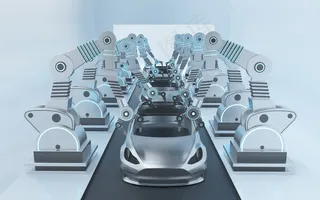 汽车自动化生产图片