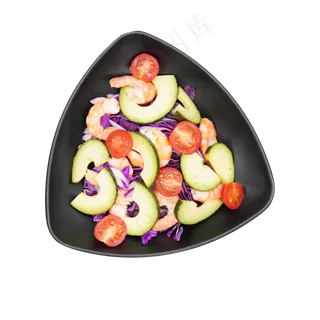 水果虾仁沙拉