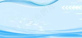 蓝色科技画册模板