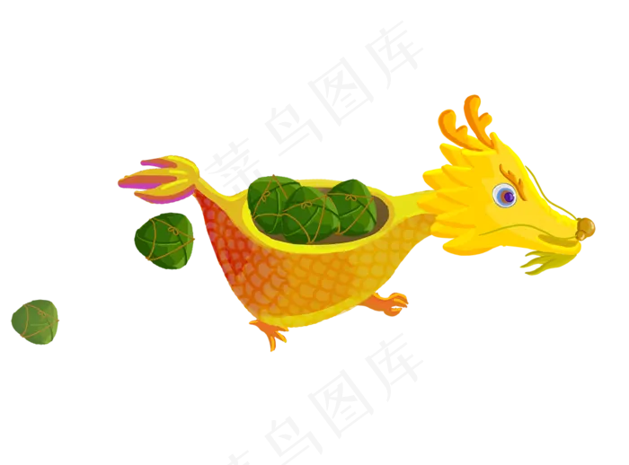 端午节之粽子与龙舟主题设计(1081X800(DPI:300))psd模版下载